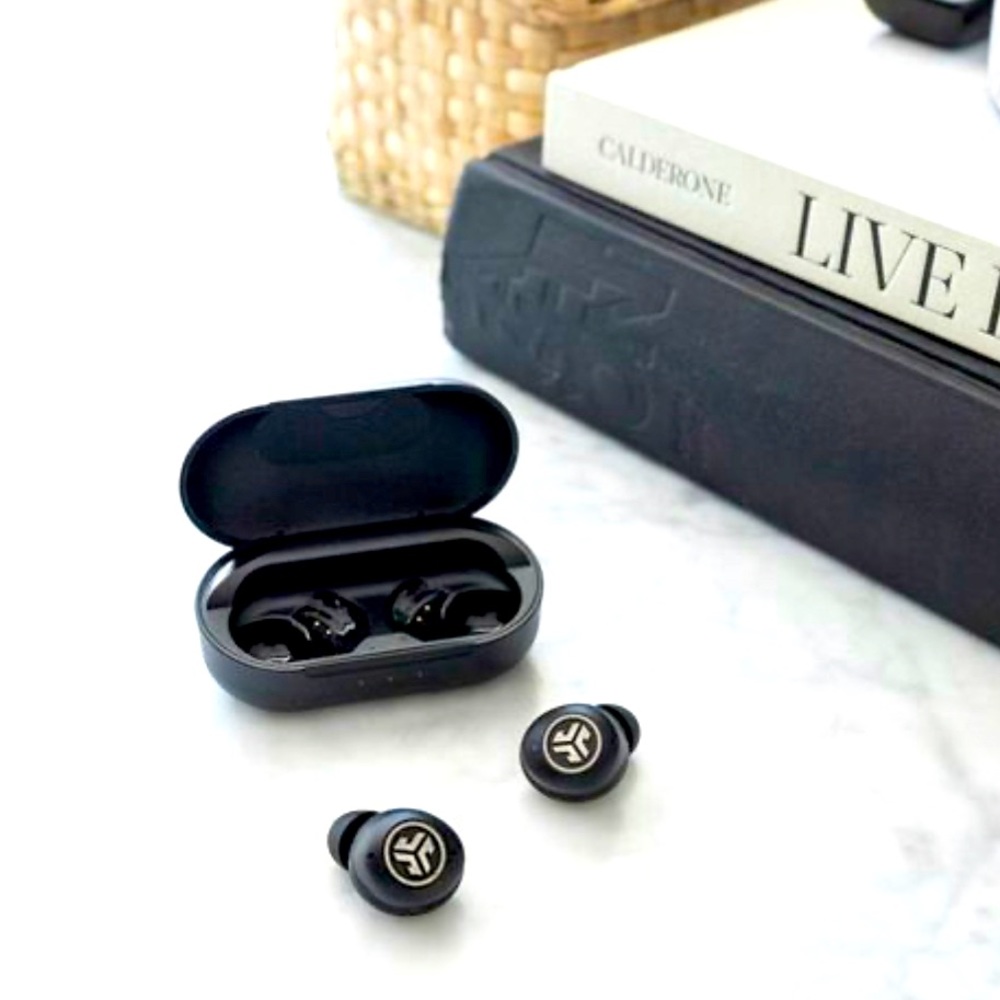 JLab JBuds Air Pro True Wireless Bluetooth Headphones- Black